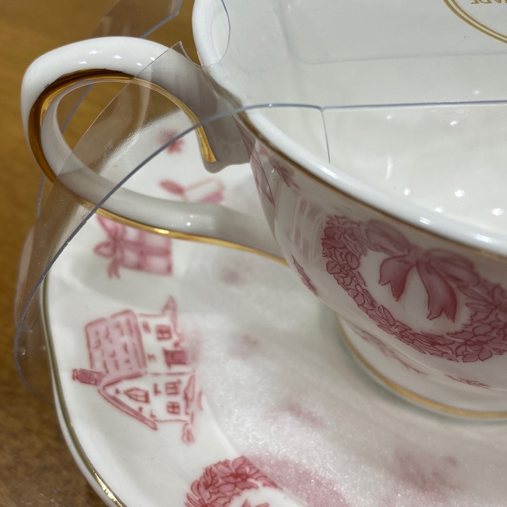 NWT.  Grace Teaware, fine porcelain, teacup and saucer set. - Picture 5 of 11